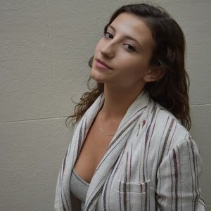 Blazer white with stripes Cotten 🎂